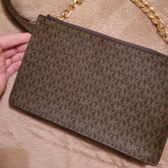 Brand New Michael Kors Brown Fanny Pack, Size Small, - Picture 2 of 6